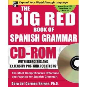  The Big Red Book of Spanish Grammar w/CD ROM [Paperback 