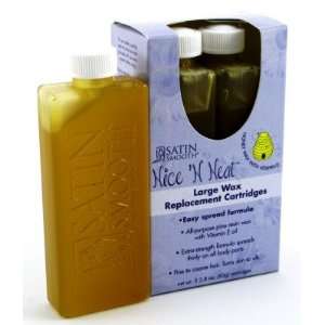  Satin Smooth Nice N Neat Large Wax Cartridges 3S (Honey 