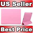  Magnetic Smart Cover Stand Case for Apple iPad 2 The New iPad 3rd Pink