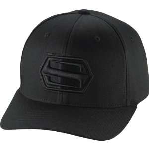  SHIFT RACING FACTORY HAT BLACK SM/MD: Sports & Outdoors