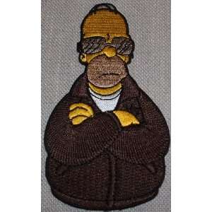  The Simpsons BIKER HOMER Embroidered PATCH: Everything 