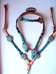 New beautiful headstall Bridle Breastcollar Tack Set NEW 