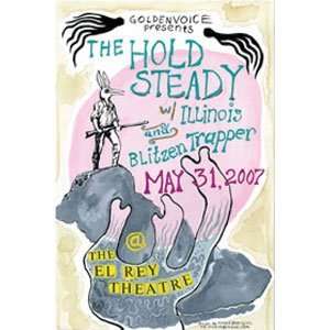  Hold Steady   Posters   Limited Concert Promo