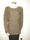 NWT LA MADE Anthropologie Cashmere Wool $72 Olive Green