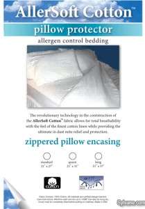   100% Cotton Twin Dust Mite/Bed Bug FREE Zippered Duvet Cover