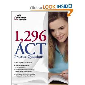  1,296 ACT Practice Questions (College Test Preparation 