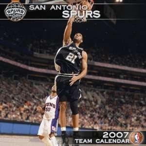  San Antonio Spurs 12x12 Wall Calendar 2007: Sports 