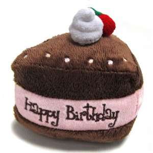  FouFou Dog Birthday Cake Toy, Pink: Pet Supplies