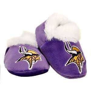  NFL Baby Bootie Slippers Minnesota Vikings 12 24 Months 