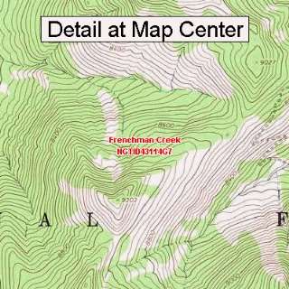   Map   Frenchman Creek, Idaho (Folded/Waterproof)