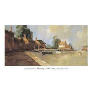  Ted Goerschner   Morning Harbor Canvas