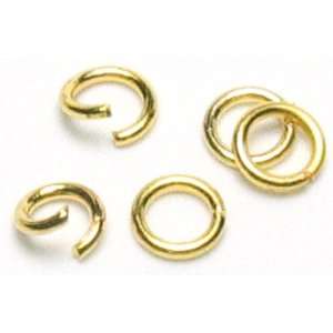 Jewelry Basics 4mm Jump Rings 500/Pkg Gold Arts, Crafts 