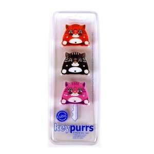  Key Purrs   3 cat key covers: Home & Kitchen