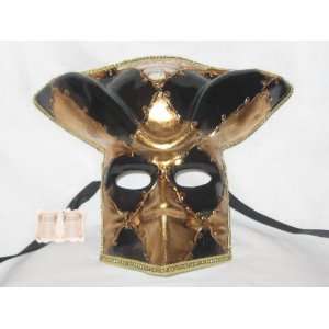  Black Music Casanova Asso Venetian Masquerade Mask