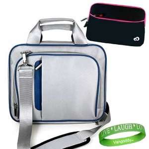13.3 Inch Laptop Carrying Case with Shoulder Strap & Organization 