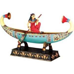 Egyptian Crossing The Nile   Collectible Figurine Statue Figure Egypt 