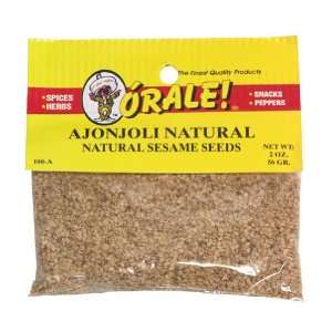 Orale, Seed Sesame Natural, 2 Ounce (12 Pack)  Grocery 