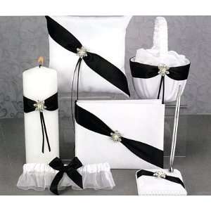  Shimmering Twilight Black and White Wedding Accessory 