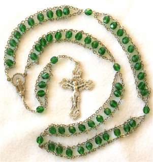   BLESSED MOTHER VIRGIN MARY Catholic Ladder Rosary Beads new  
