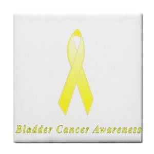 Bladder Cancer Awareness Ribbon Tile Trivet: Everything 