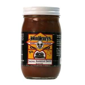 John Henrys Original Barbeque Sauce (16 fl oz)  Grocery 