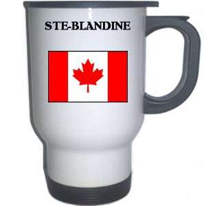  Canada   STE BLANDINE White Stainless Steel Mug 