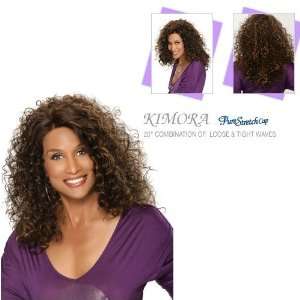    Beverly Johnson Kimora Lace Front Wig Color 4 (Brown) Beauty