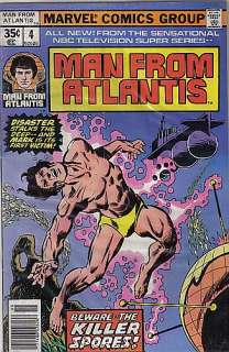 Comic Book   MAN from ATLANTIS #4 1978 MARVEL Comics  