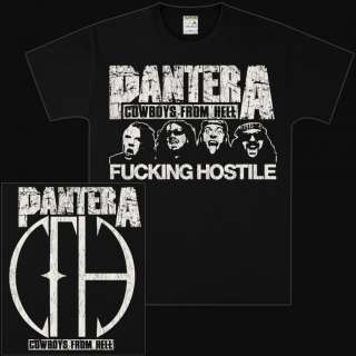 PANTERA F***** HOSTILE mens shirt NEW ships fast s,m,l,xl 