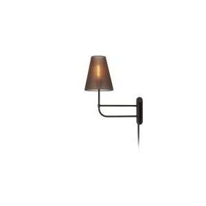   .32 Bistro 1 Light Wall Swing Lamp in Black Bronze: Home Improvement