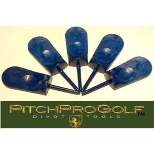  PitchPro Divot Repair Tool (Package of 5 Navy Blue Divot 