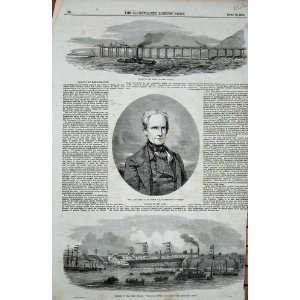    1852 Portland Breakwater Henry Clay Ship John Bowes