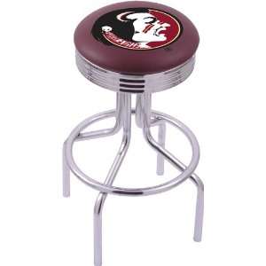 Florida State University Steel Stool with 2.5 Ribbed 