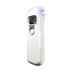  White Breathalyzer With BlueFire Sensor Technology 