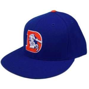   THROWBACK LOGO FLAT BILL NFL 7 1/2 FITTED HAT CAP