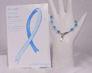 Sacred Sparkle Prostate Cancer Awareness Bracelet  