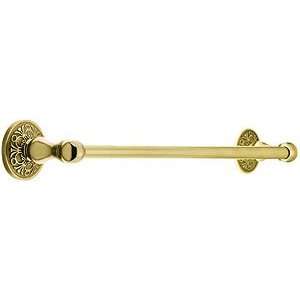   Accessories. Brass Towel Bar with Lancaster Rosettes: Home Improvement