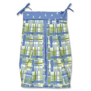  Nantucket Blue Diaper Stacker Baby