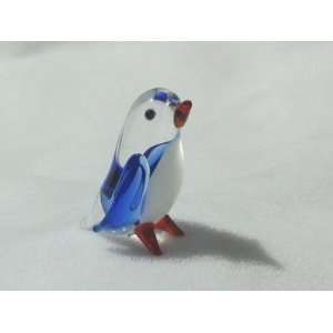   : Collectibles Crystal Figurines Light Blue Penguin: Everything Else