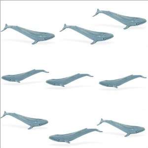  Safari Blue Whales Toys & Games