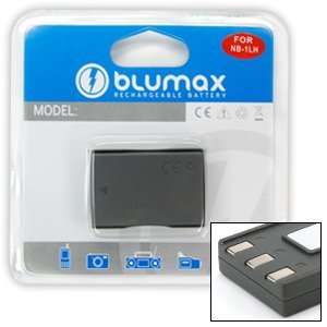  Blumax Li Ion replacement battery for Canon NB 1L / NB 1LH 