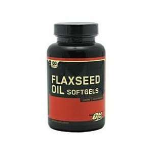  Flaxseed Oil Softgels   Bottle of 100 Health & Personal 