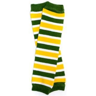 Green Bay Packers inspired baby leg warmers Team Green & Gold by My 