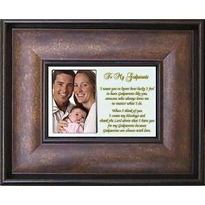  Gift From Godchild on Baptism or Christening Day   Picture Frame 