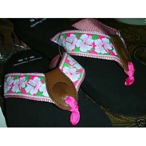  Douglas Paquette Pink Flower Sandals Size 6 Everything 