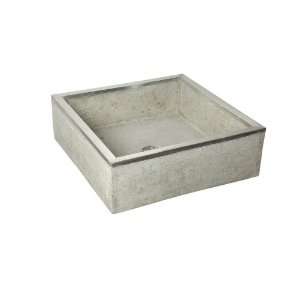   White Marble/White Cement Commercial Terrazzo Mop Service Basin TSB500