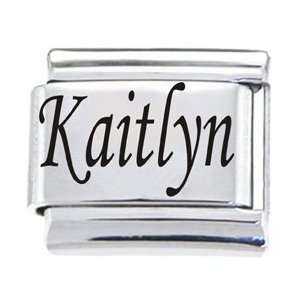  Body Candy Italian Charms Laser NAMEPLATE   Kaitlyn 