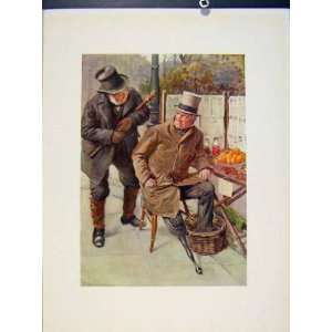  Mr Boffin And Silas Wegg From Dickens By Harold Copping 