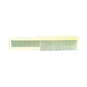  Hair Art Clipper Comb White (Pack of 12) Beauty