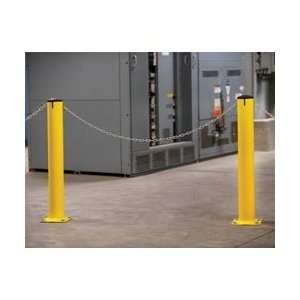 RELIUS SOLUTIONS Steel Bollards with Chain Link Slots:  